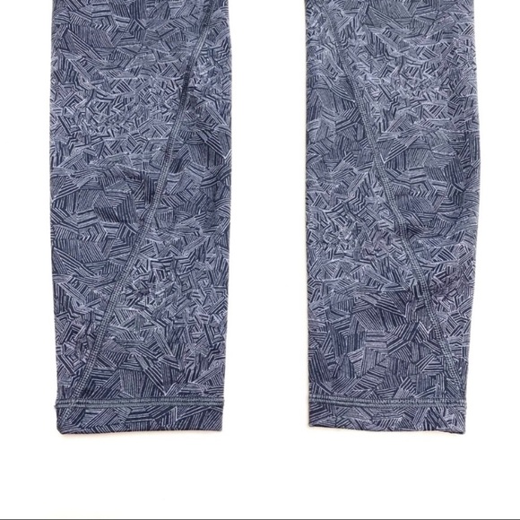 Patagonia Centered Tights Leggings Printed in Purple Gray - Picture 8 of 9